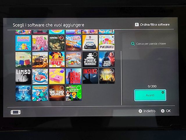 nintendo switch (nuova)