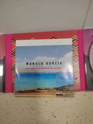 1 cd y 1 dvd MANOLO GARCIA
