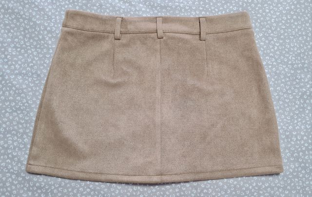 Falda corta antelina