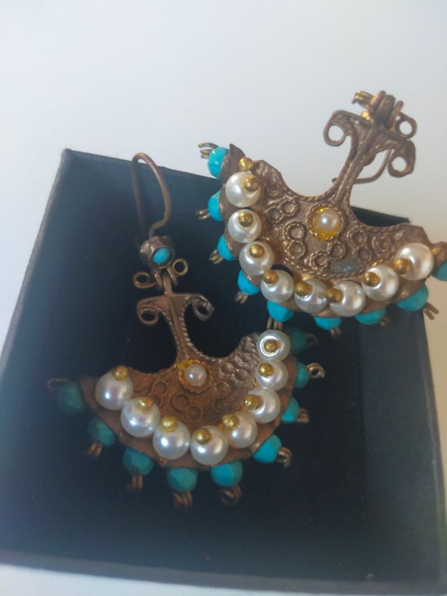 Pendientes artesanía española 