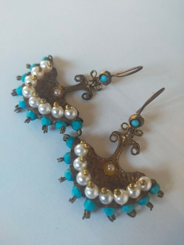 Pendientes artesanía española 