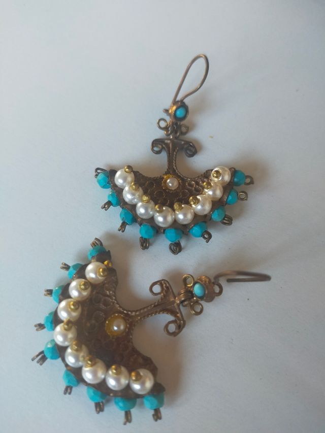 Pendientes artesanía española 