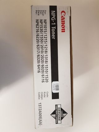 Toner nero Canon NPG-1 Toner