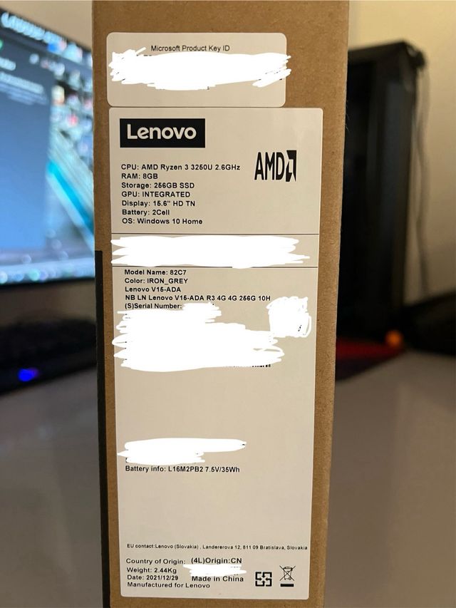 Portatil Lenovo Nuevo Sin abrir