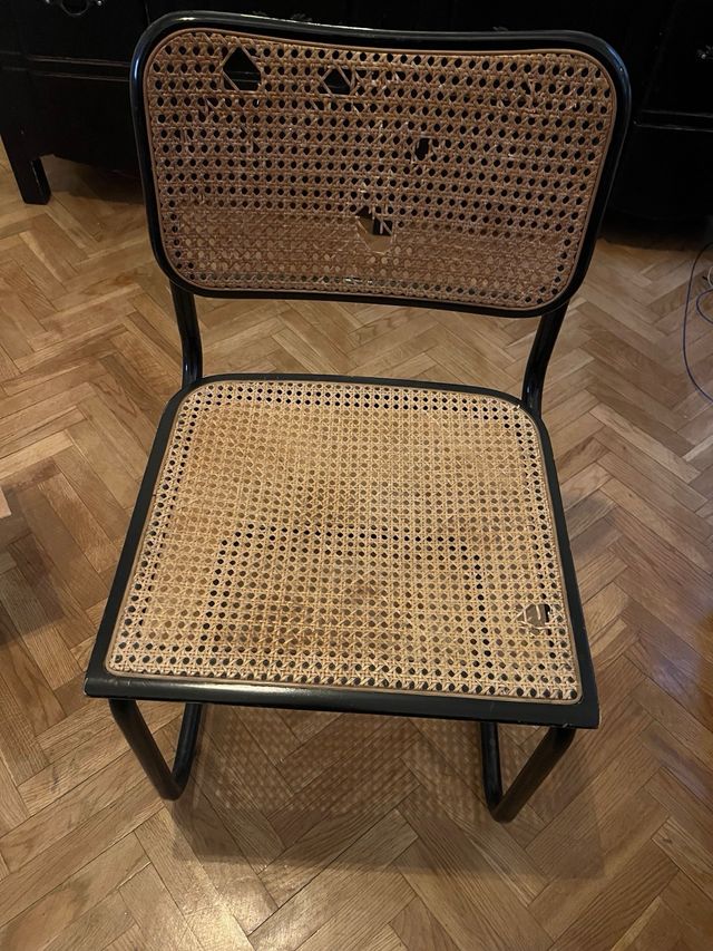 SILLAS CESCAS  con desperfecto en rejilla