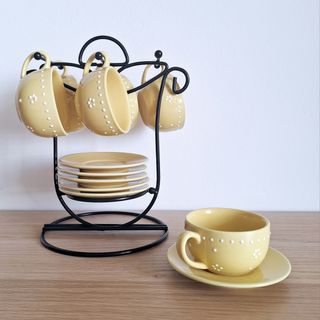 Juego de Café con Soporte