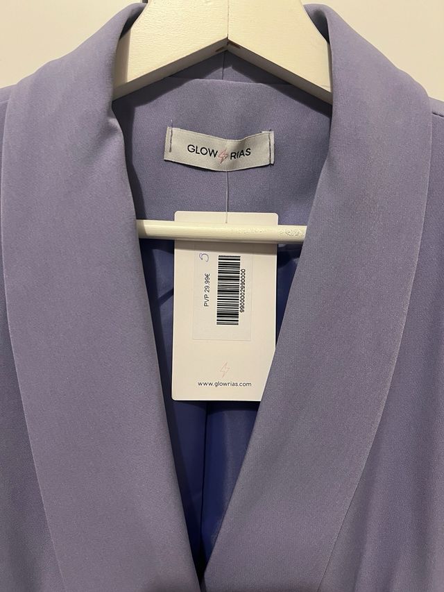 Blazer lila de Glowrias