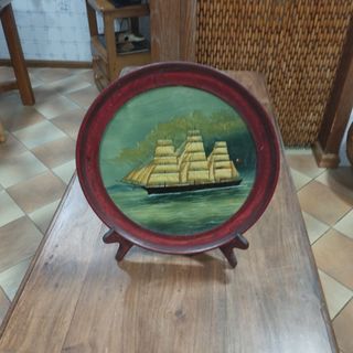PLATO DE MADERA 
