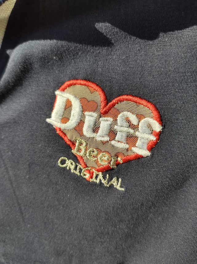 Maglietta blu Duff Beer