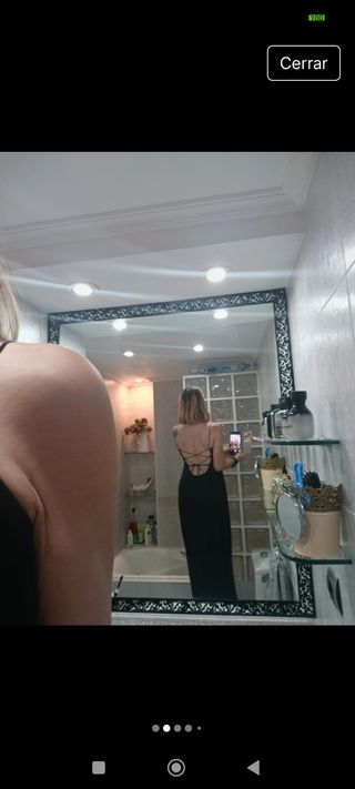 VESTIDO LARGO DE FIESTA 