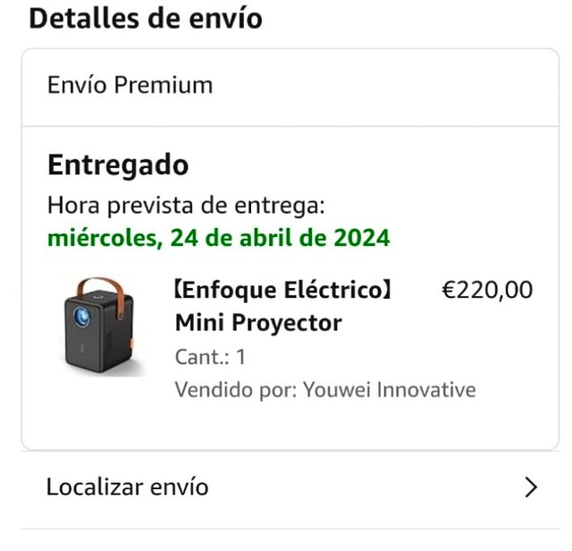 Proyecto portatil 1080 NATIVO NUEVO 