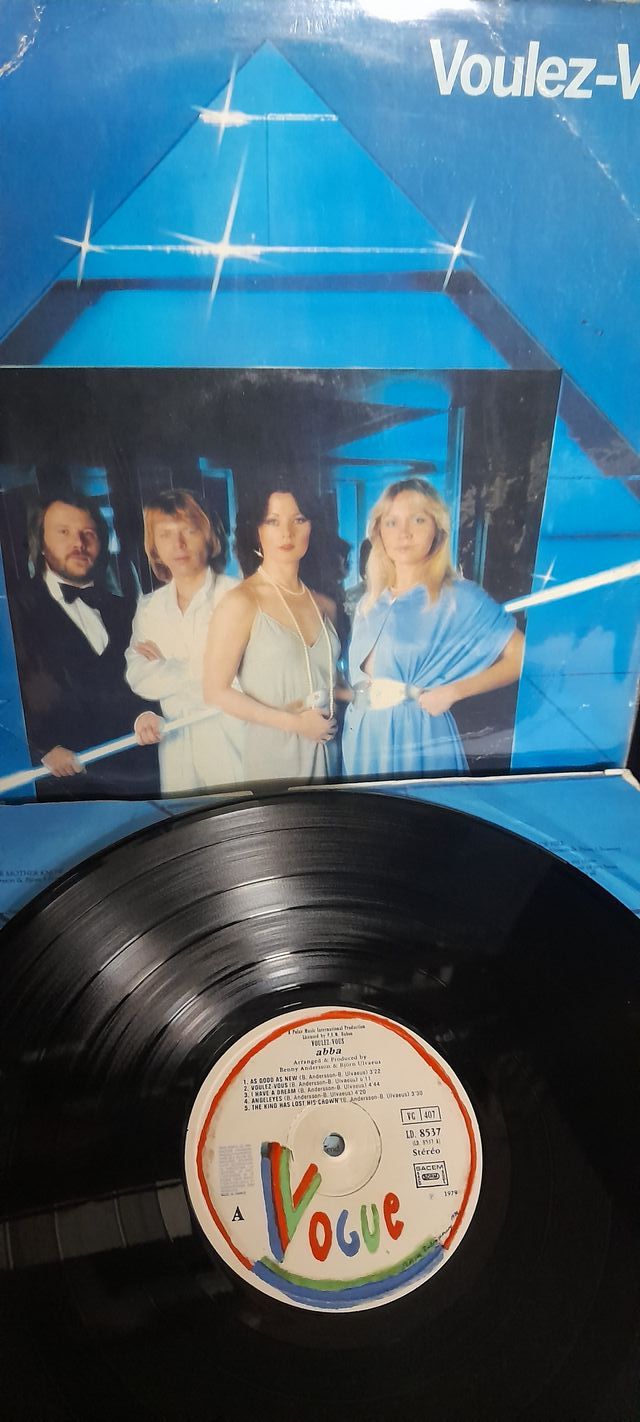COLECCIÓN 4 LPs ABBA (CONSERVADOS)