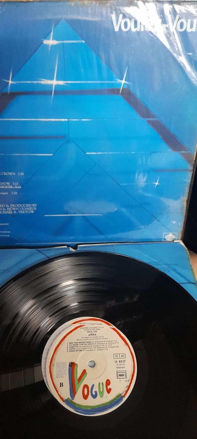 COLECCIÓN 4 LPs ABBA (CONSERVADOS)