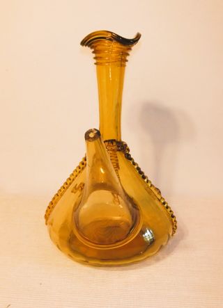 ANTIGUO PORRÓN MALLORQUIN DE CRISTAL SOPLADO