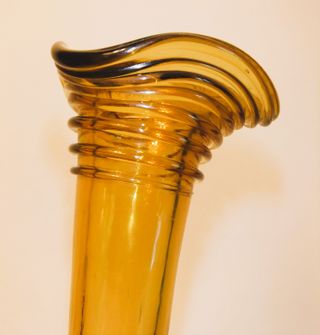 ANTIGUO PORRÓN MALLORQUIN DE CRISTAL SOPLADO