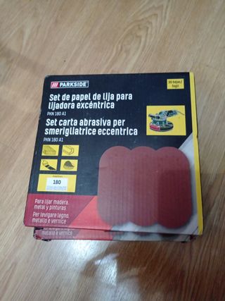 Lijas para lijadora 
