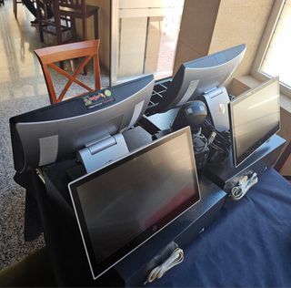 DOS Tpv HP Juego completo +Impresora+Cajon