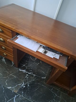 Escritorio madera maciza