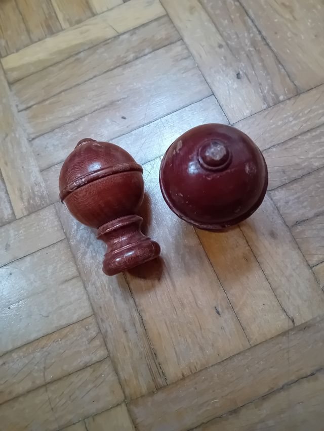 2 fermi per tende con un diametro di 2 cm