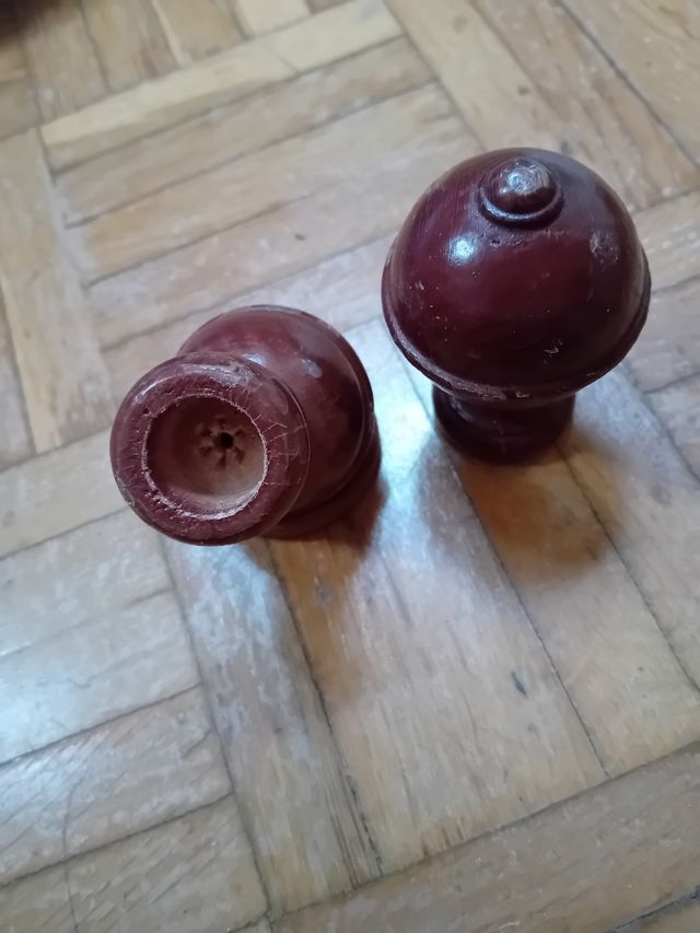 2 fermi per tende con un diametro di 2 cm