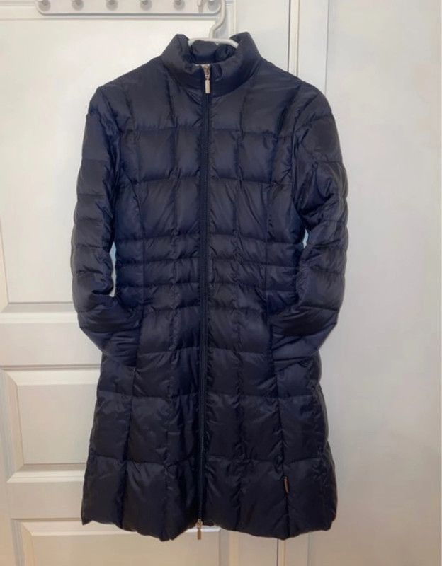 Piumino Moncler Donna blu-primaverile