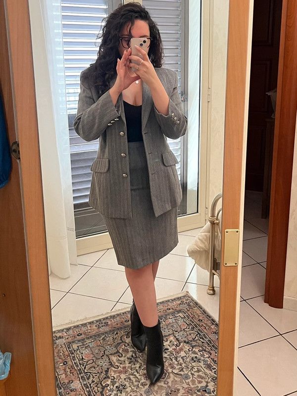 Tailleur Luisa Spagnoli grigio