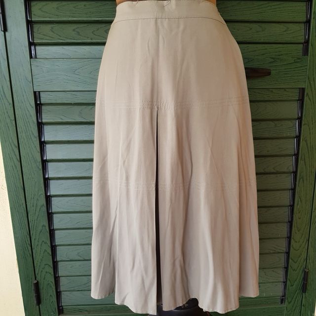 Gonna longuette in viscosa