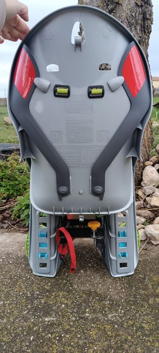 Silla paseo niño bicicleta