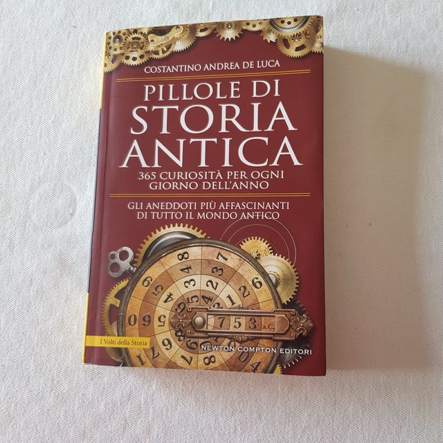 Libro “Pillole di storia antica”