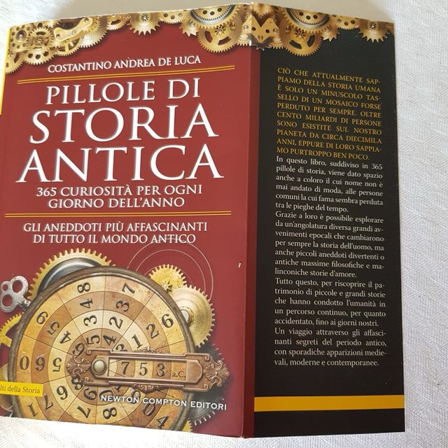 Libro “Pillole di storia antica”