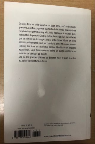 Libro Cujo