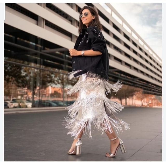 Falda lentejuelas XS/S