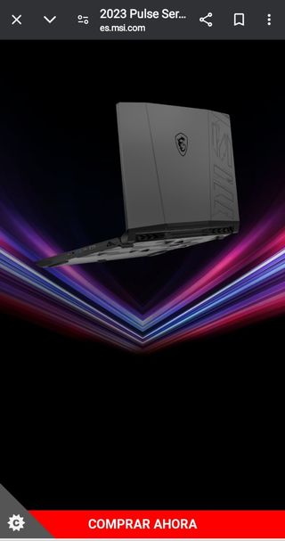 Vendo un portátil msi pulse gama alta