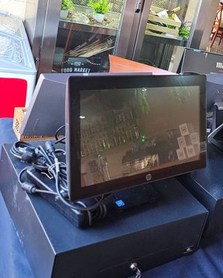 💥Moderno TPV HP Caja Registradora Como nuevo