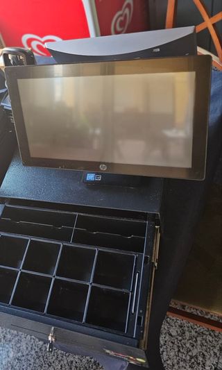 💥Moderno TPV HP Caja Registradora Como nuevo