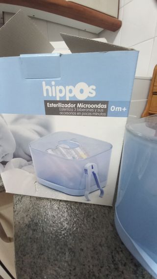 Esterilizador biberones microondas