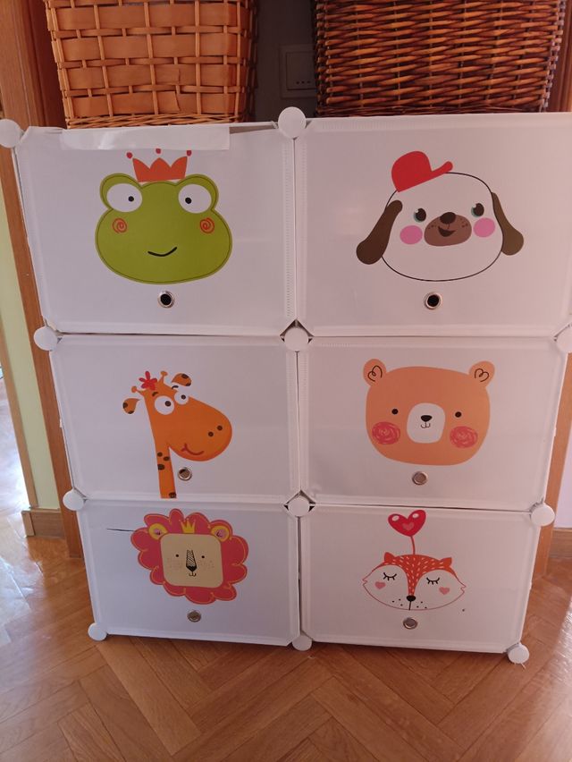 Mueble almacenamiento.Zapatero niños