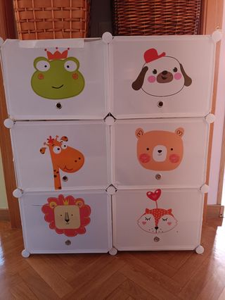 Mueble almacenamiento.Zapatero niños