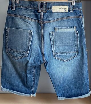 Bermudas vaqueras azules