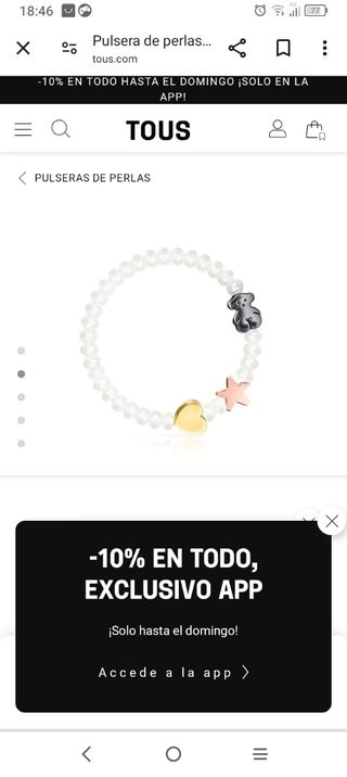 Pulseras de Tous 