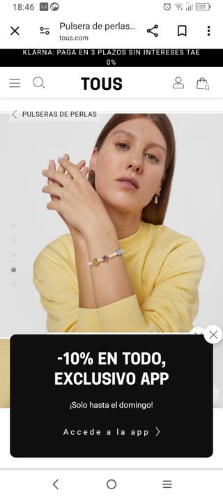 Pulseras de Tous 