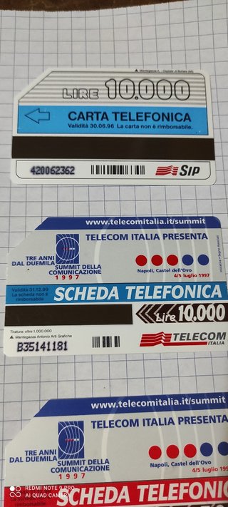 Schede telefoniche "Napoli"