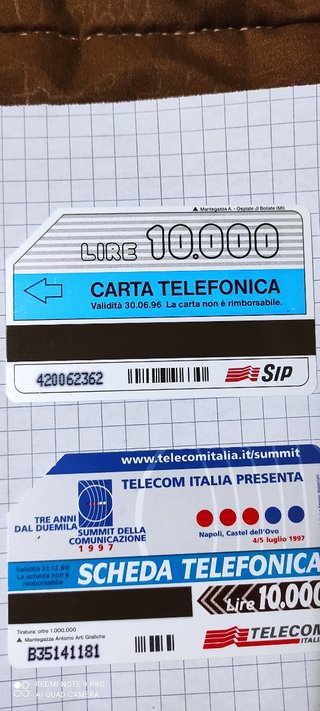 Schede telefoniche "Napoli"