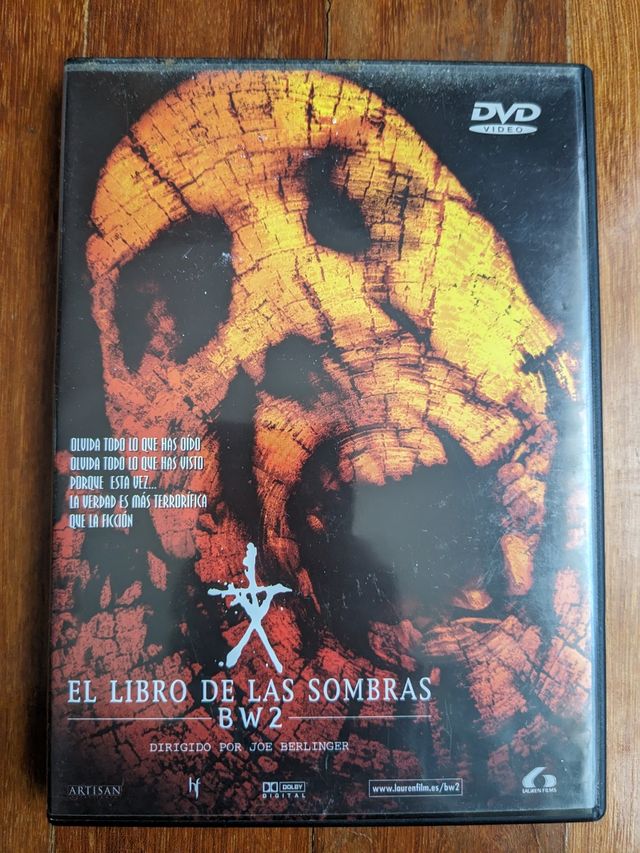 DVD película El libro de las sombras BW2 (3x10€)