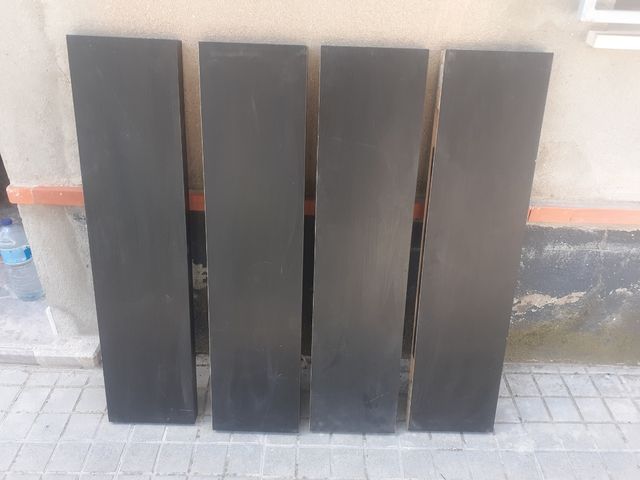 Estantes blancos o negros Lack de IKEA