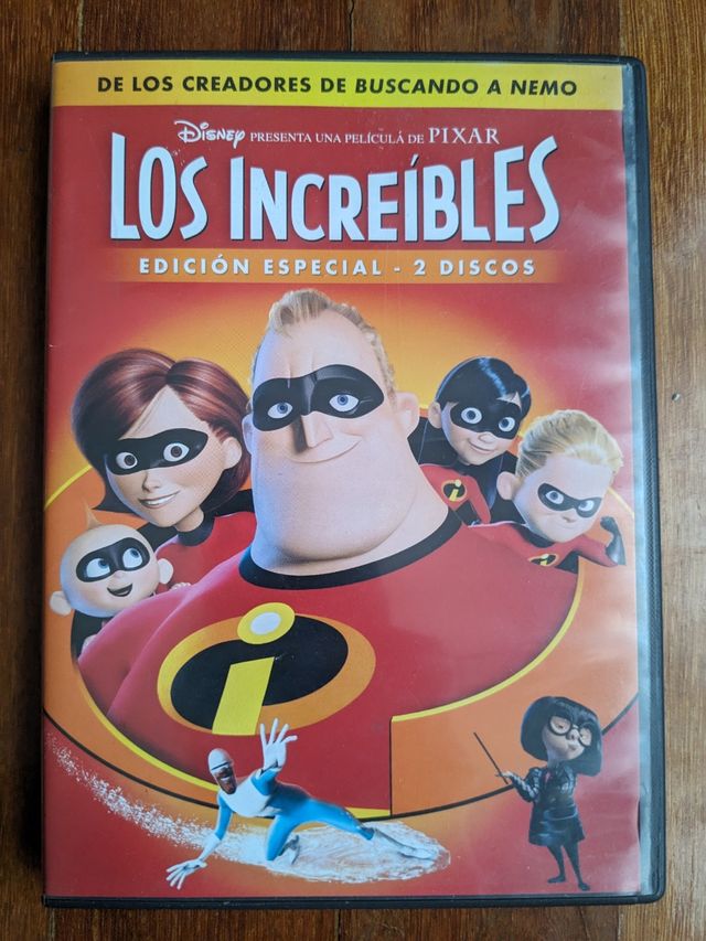 DVD película Los Increíbles "Edición Especial" 