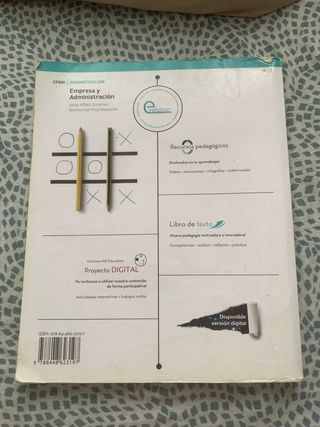 Libros Grado medio administración