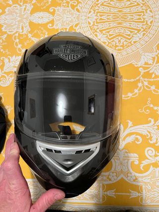 Casco harley davidson para motero