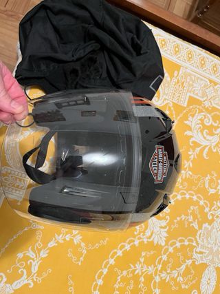 Casco harley davidson para motero