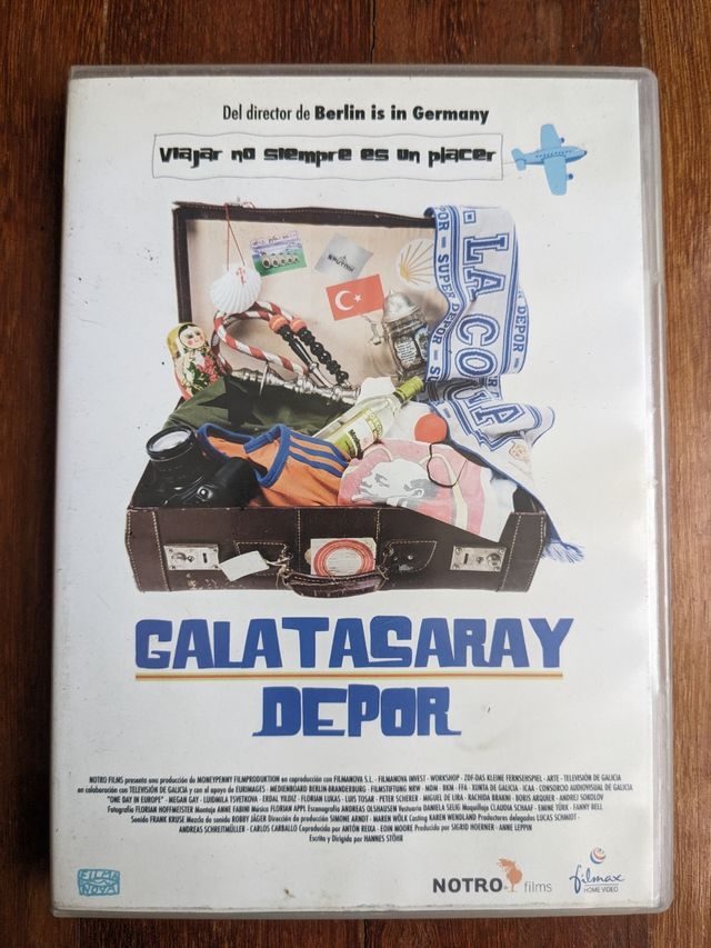 DVD película Galatasaray Depor (3x10€)